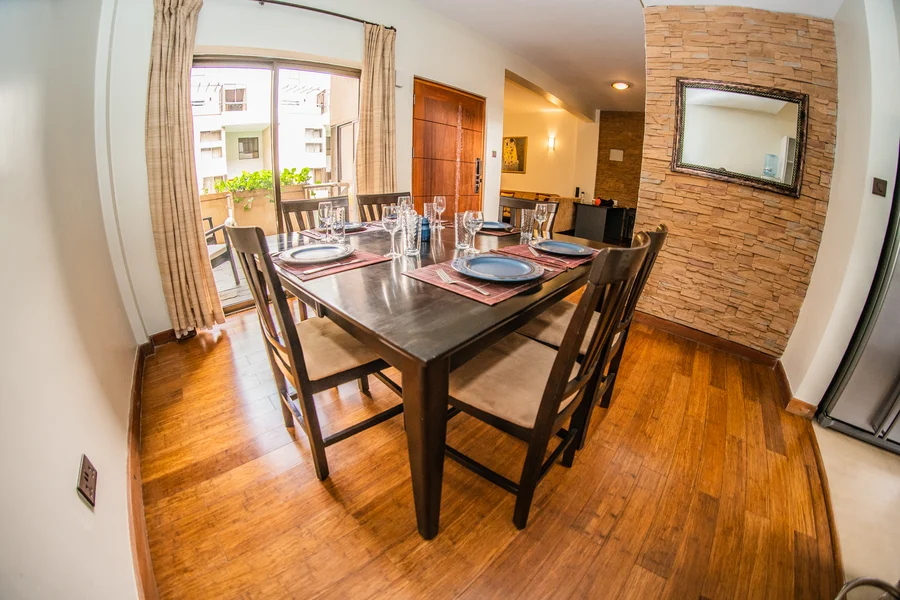 Two-Bed Duplex · Dining Area
