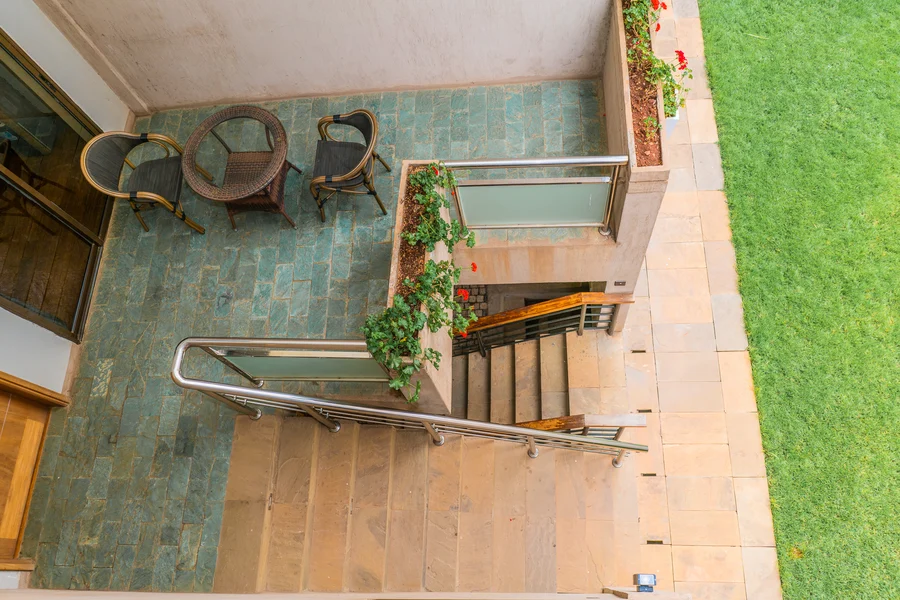 Two-Bed Duplex · Private Patio