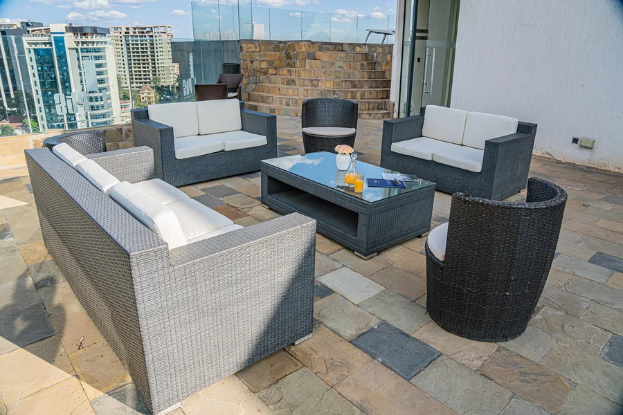 Rooftop terrace — Skyline Penthouse